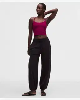 Lululemon débardeur flow y court maintien léger, bonnets b/c Femme – 3/5