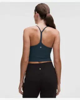 Lululemon débardeur flow y court maintien léger, bonnets b/c Femme – 2/5