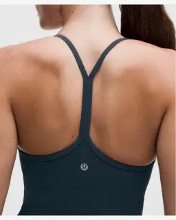 Lululemon débardeur flow y court maintien léger, bonnets b/c Femme – 5/5