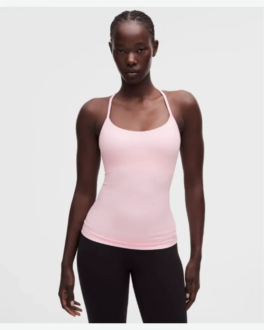 Lululemon débardeur flow y en nulu maintien léger, bonnets b/c Femme
