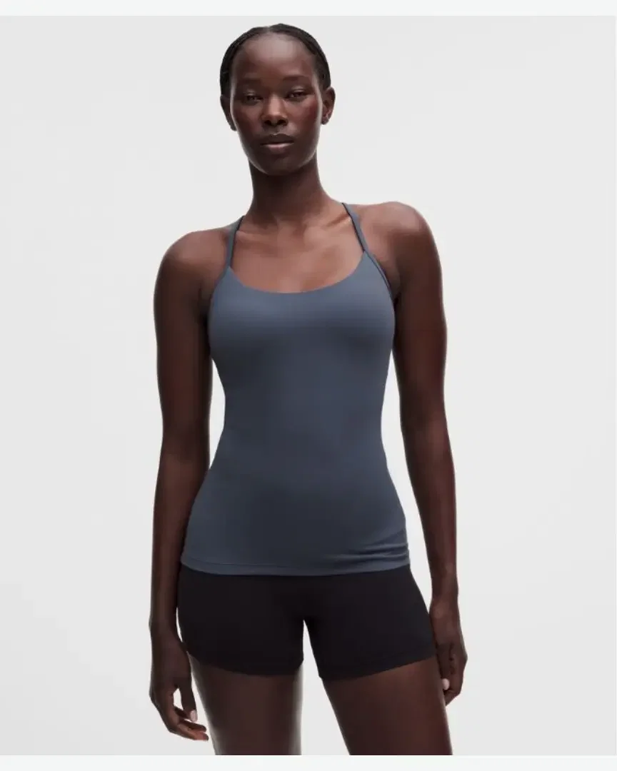 Lululemon débardeur flow y en nulu maintien léger, bonnets b/c Femme