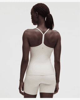 Lululemon débardeur flow y en nulu maintien léger, bonnets b/c Femme – 2/6