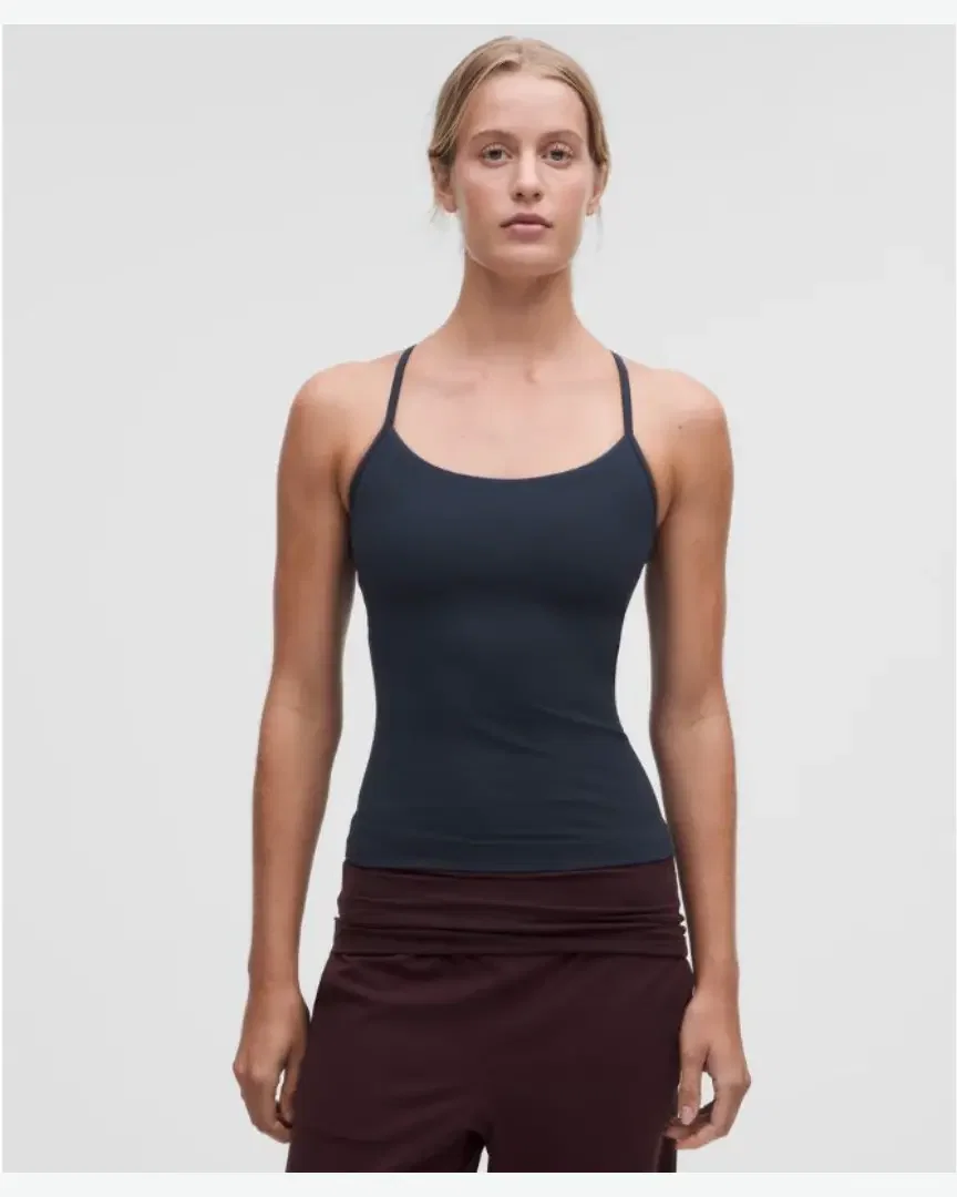 Lululemon débardeur flow y en nulu maintien léger, bonnets b/c Femme