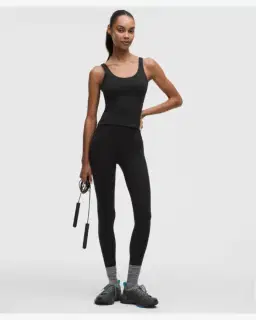 Lululemon débardeur glow up maintien moyen, bonnets b/c Femme – 3/5