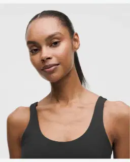 Lululemon débardeur glow up maintien moyen, bonnets b/c Femme – 4/5