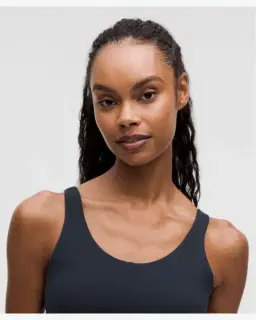 Lululemon débardeur glow up maintien moyen, bonnets b/c Femme – 4/5