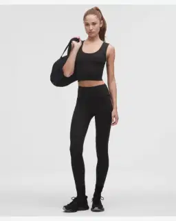 Lululemon débardeur wunder train à larges bretelles maintien moyen, bonnets b à d Femme – 3/5