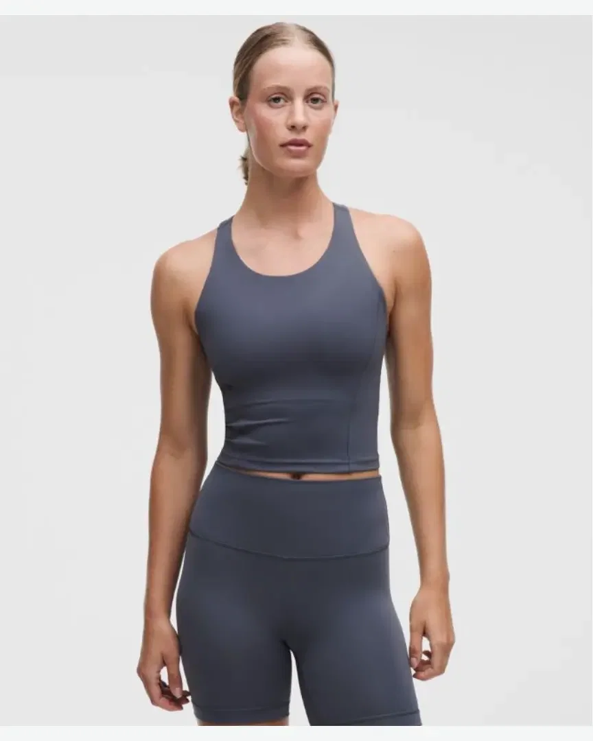 Lululemon débardeur wunder train dos nageur maintien moyen, bonnets b/c Femme
