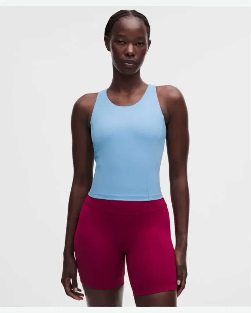 Lululemon débardeur wunder train dos nageur maintien moyen, bonnets b/c Femme
