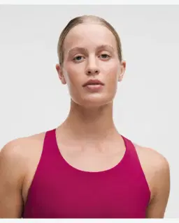 Lululemon débardeur wunder train dos nageur maintien moyen, bonnets b/c Femme – 4/5