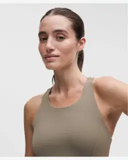 Lululemon débardeur wunder train dos nageur maintien moyen, bonnets b/c Femme – 4/5