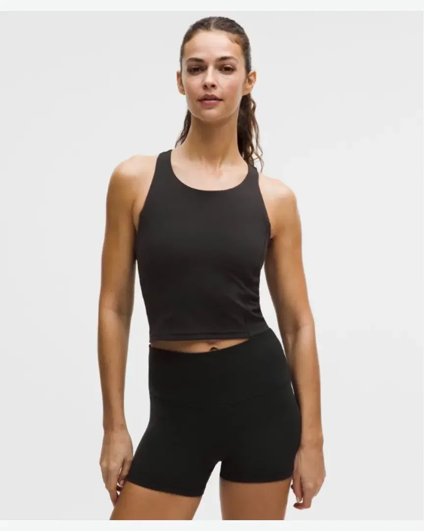 Lululemon Débardeur Wunder Train Dos Nageur Maintien Moyen, Bonnets B/C W