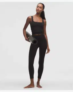 Lululemon débardeur wunder under en smoothcover maintien léger, bonnets a/c Femme – 3/5
