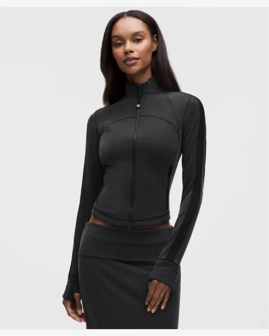 Lululemon define jacket micro-rib drapey softstreme Femme