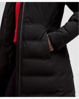 Lululemon doudoune longue sleet street en duvet 600 cuin stretchseal Femme – 4/5