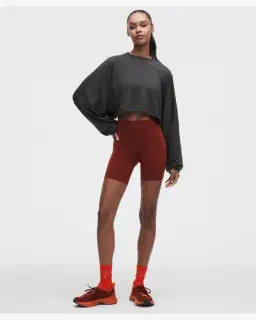 Lululemon easyset relaxed-fit cropped long-sleeve shirt Femme – 2/5