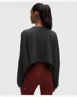Lululemon easyset relaxed-fit cropped long-sleeve shirt Femme – 3/5