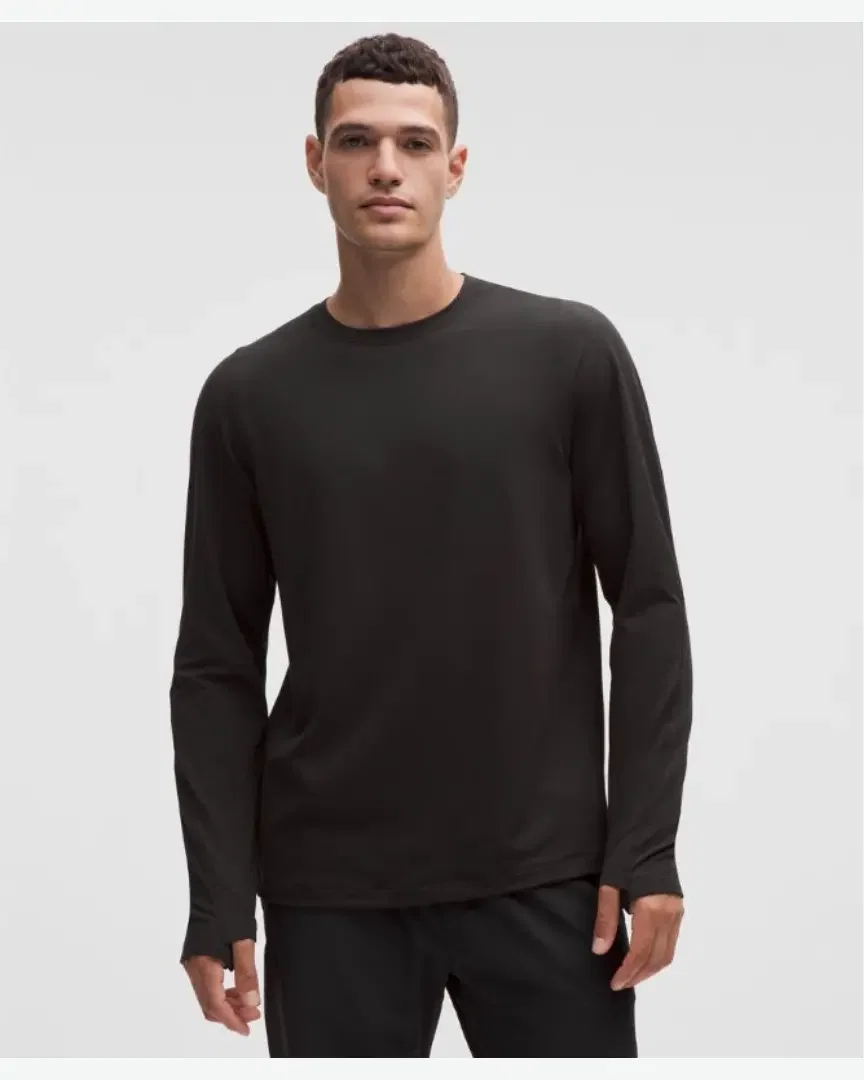 Lululemon Haut À Manches Longues Col Rond Rulu M