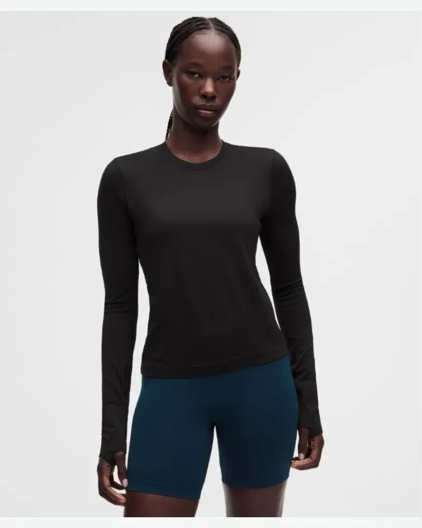 Lululemon Haut À Manches Longues Super Swiftly W