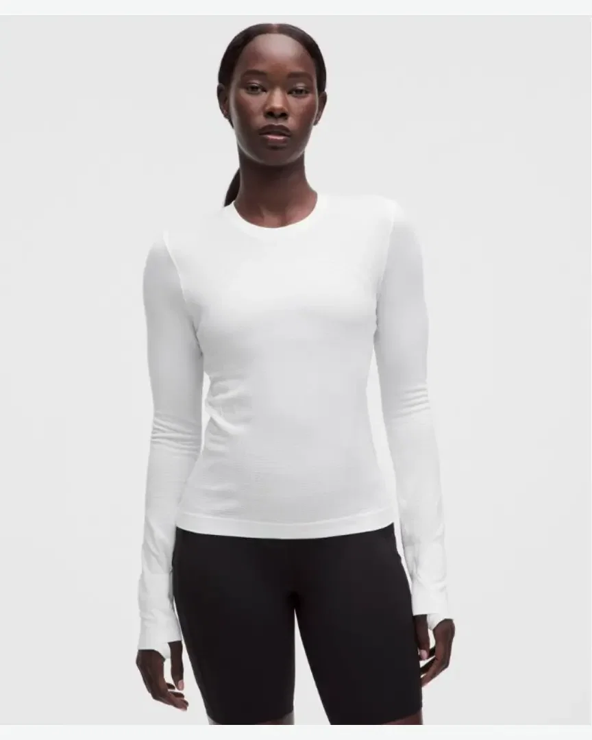 Lululemon Haut À Manches Longues Super Swiftly W