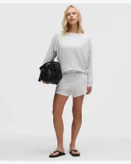 Lululemon haut becalm oversize à manches longues col bateau Femme – 2/5