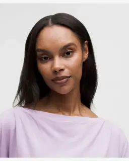 Lululemon haut becalm oversize à manches longues col bateau Femme – 4/5