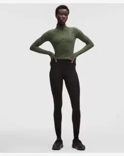 Lululemon haut court demi-zippé it's rulu gaufré Femme – 2/5