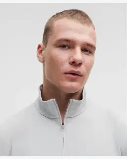 Lululemon haut de course demi-zippé réfléchissant Homme – 4/5