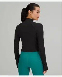 Lululemon haut de course it's rulu demi-zippé court Femme – 3/5