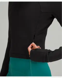 Lululemon haut de course it's rulu demi-zippé court Femme – 5/5