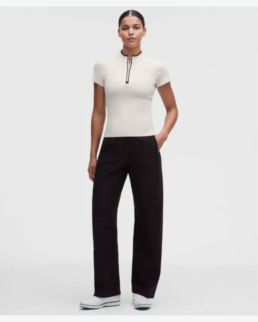 Lululemon Haut De Golf En Maille À Col Montant Manches Courtes W - LW3KPJS_069395 (1) au meilleur prix !