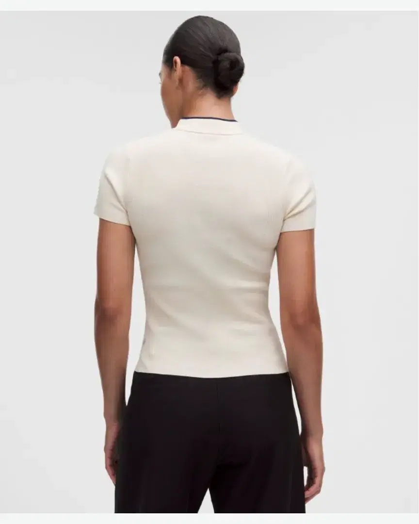 Lululemon Haut De Golf En Maille À Col Montant Manches Courtes W - LW3KPJS_069395 (2) au meilleur prix !