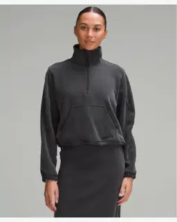Lululemon haut demi-zippé brossé Femme – 1/5