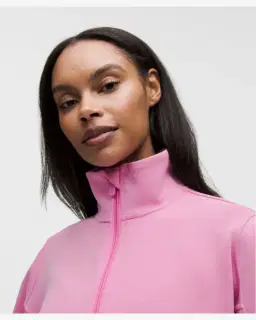 Lululemon haut demi-zippé brossé Femme – 4/5