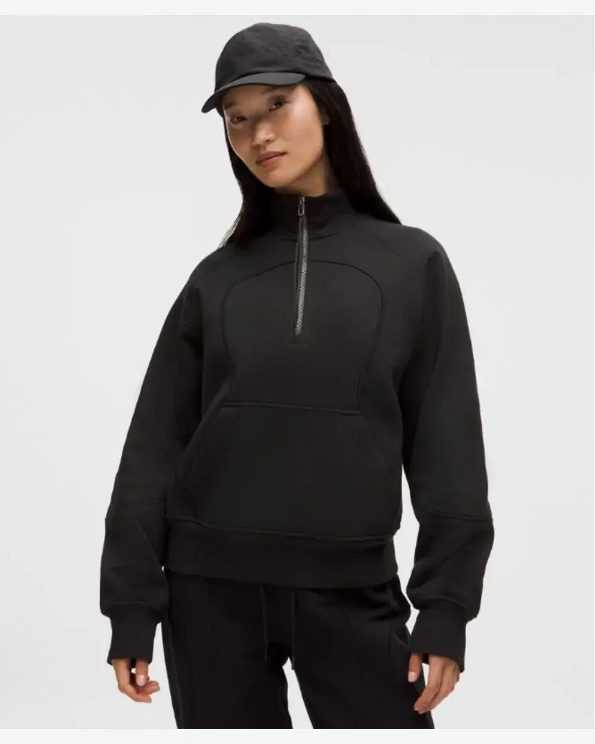 Lululemon haut demi-zippé coupe décontractée en molleton collection slnsh Femme