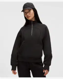 Lululemon haut demi-zippé coupe décontractée en molleton collection slnsh Femme – 1/5