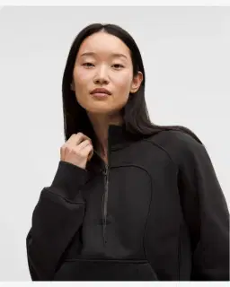 Lululemon haut demi-zippé coupe décontractée en molleton collection slnsh Femme – 4/5