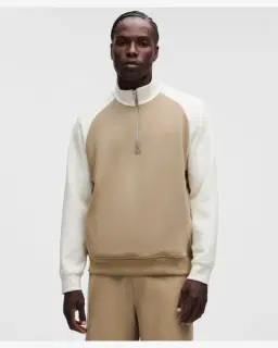 Lululemon haut demi-zippé en smooth spacer colourblock Homme – 1/5