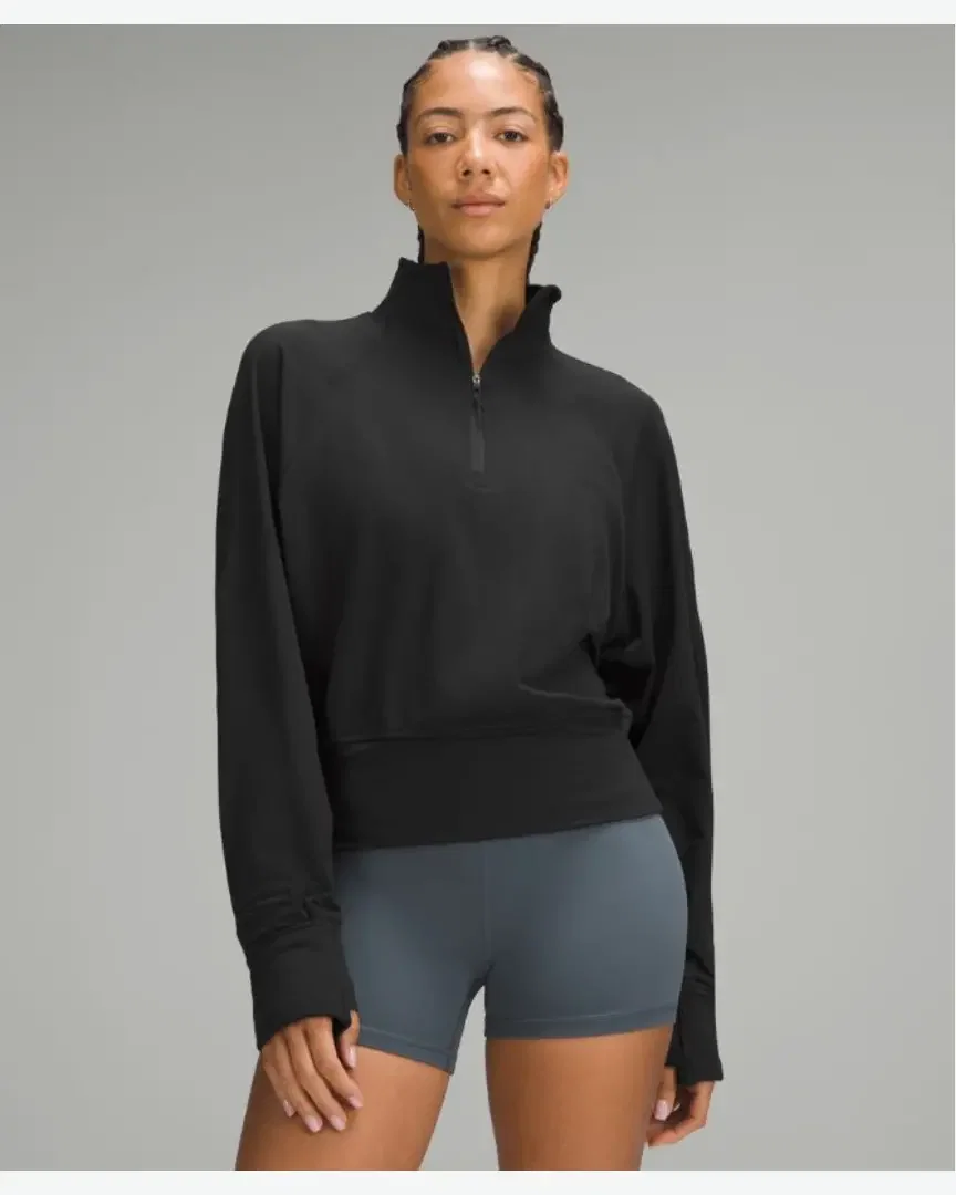Lululemon haut demi-zippé it's rulu Femme