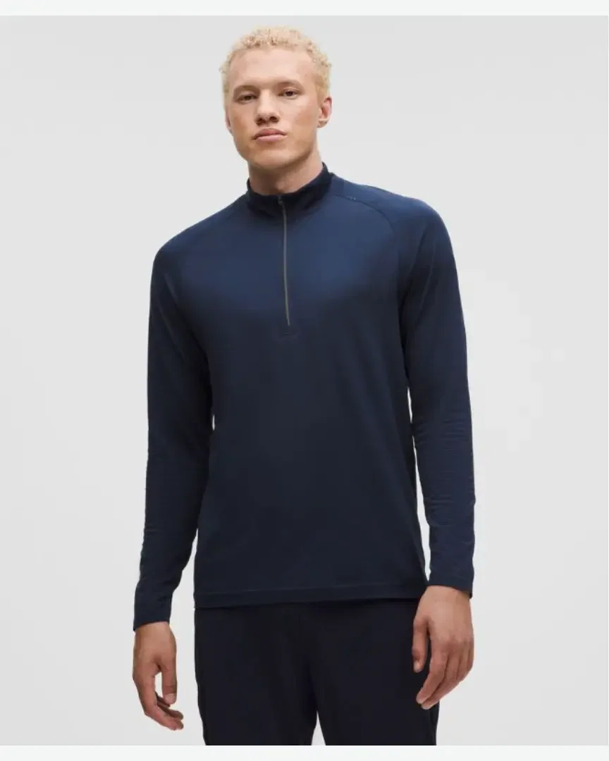 Lululemon Haut Demi-Zippé Metal Vent Tech M