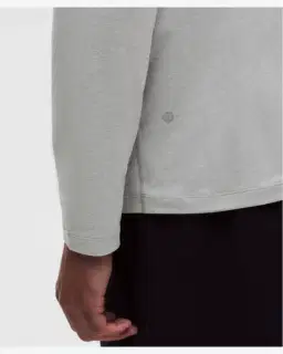 Lululemon haut demi-zippé soft jersey Homme – 5/5