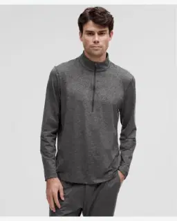 Lululemon haut demi-zippé soft jersey Homme – 1/5