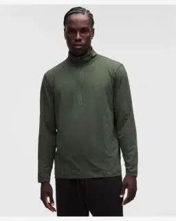 Lululemon haut demi-zippé soft jersey Homme – 1/5