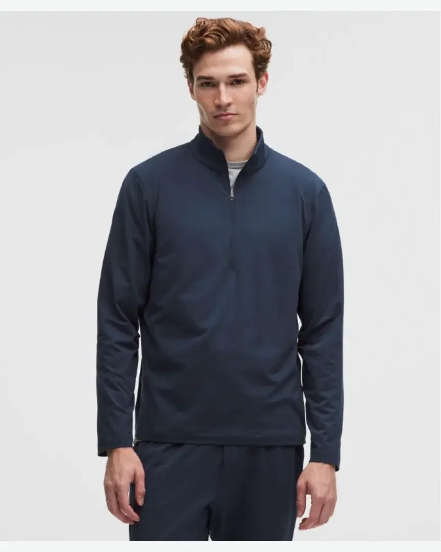 Lululemon Haut Demi-Zippé Soft Jersey M
