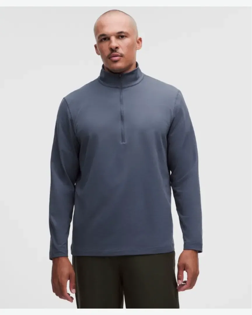 Lululemon Haut Demi-Zippé Soft Jersey M