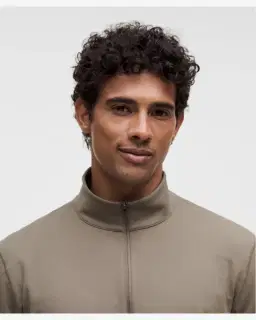 Lululemon haut demi-zippé soft jersey Homme – 4/5