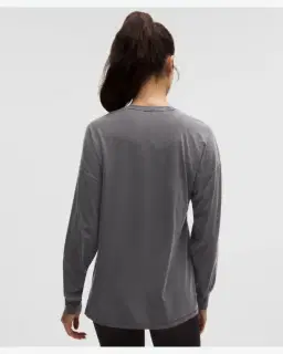 Lululemon haut easyset décontracté à manches longues wash Femme – 3/5