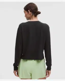 Lululemon haut entraînement manches longues en jersey wordmark Femme – 3/5