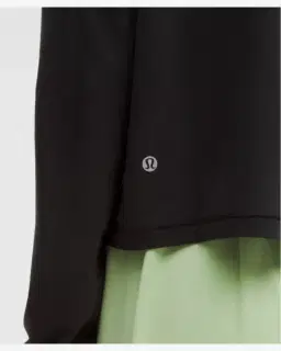 Lululemon haut entraînement manches longues en jersey wordmark Femme – 5/5