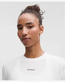 Lululemon haut entraînement manches longues en jersey wordmark Femme – 4/5